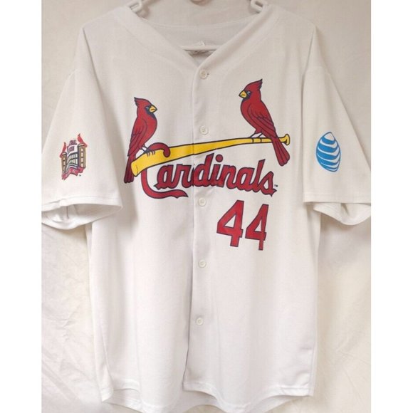 St Louis Cardinals MLB XL 44 Isringhausen AT&T 2006 Inaugural Baseball Jersey - Picture 1 of 13